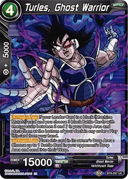 Turles, Ghost Warrior BT8-097 card