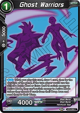 Ghost Warriors BT8-098 Dragon Ball Masters card