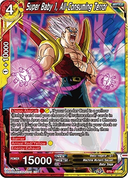 Super Baby 1, All-Consuming Terror BT8-116 card