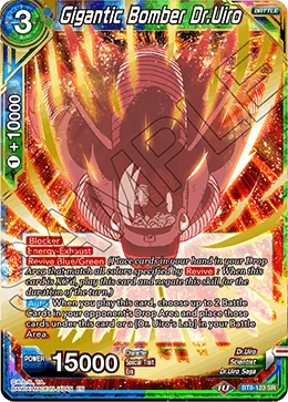 Gigantic Bomber Dr.Uiro BT8-123 card