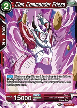 Clan Commander Frieza BT9-004 card