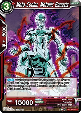 Meta-Cooler, Metallic Genesis BT9-007 card
