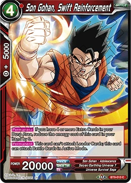 Son Gohan, Swift Reinforcement BT9-010 card