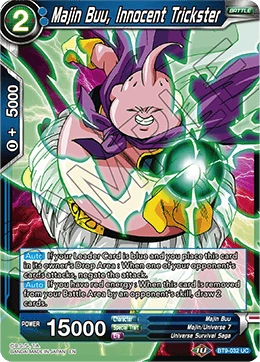 Majin Buu, Innocent Trickster BT9-032 card