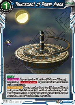 Tournament of Power Arena BT9-037 card