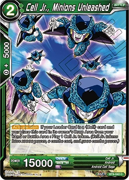 Cell Jr., Minions Unleashed BT9-040 card