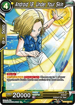 Android 18, Under Your Skin BT9-055 card