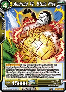 Android 14, Stoic Fist BT9-057 card