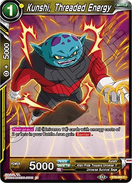 Kunshi, Threaded Energy BT9-063 card