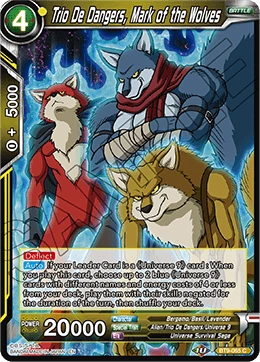 Trio De Dangers, Mark of the Wolves BT9-065 card