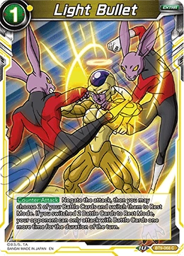 Light Bullet BT9-068 Dragon Ball Masters card