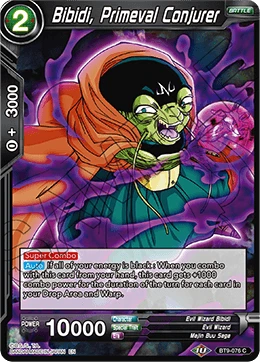 Bibidi, Primeval Conjurer BT9-076 card