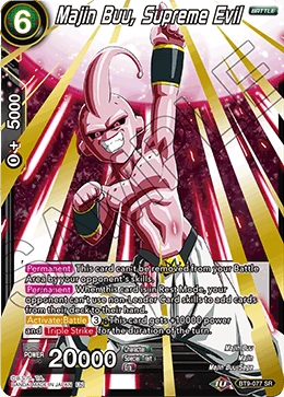 Majin Buu, Supreme Evil BT9-077 card