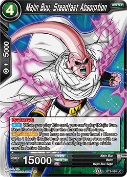 Majin Buu, Steadfast Absorption BT9-080 card