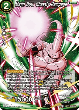 Majin Buu, Ghastly Rampage BT9-082 card