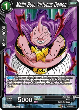 Majin Buu, Virtuous Demon BT9-084 card