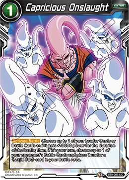 Capricious Onslaught BT9-085 card