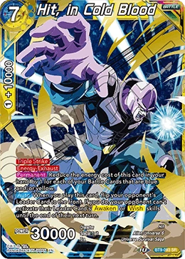 Hit, in Cold Blood BT9-093 card