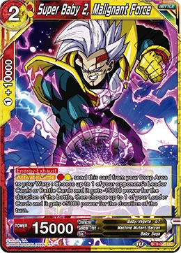 Super Baby 2, Malignant Force BT9-095 card