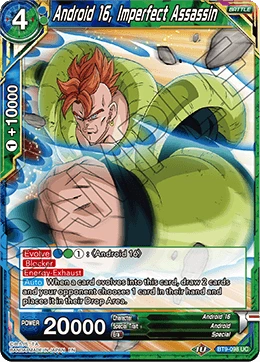Android 16, Imperfect Assassin BT9-098 card