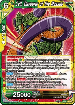 Cell, Devourer of the Masses BT9-114 card