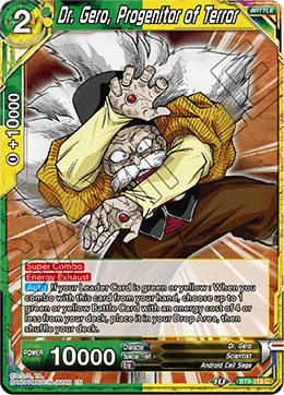 Dr. Gero, Progenitor of Terror BT9-115 card
