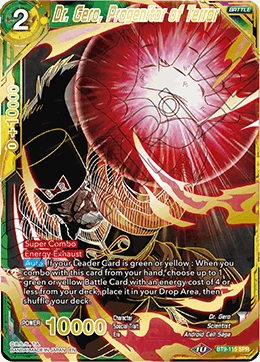 Dr. Gero, Progenitor of Terror BT9-115_SPR card