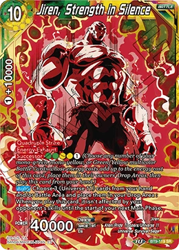 Jiren, Strength in Silence BT9-119 card