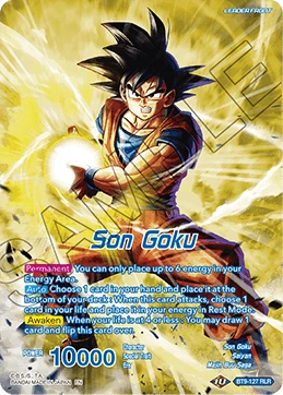 Son Goku BT9-127 Dragon Ball Masters card