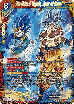 Son Goku & Vegeta, Apex of Power BT9-136 card