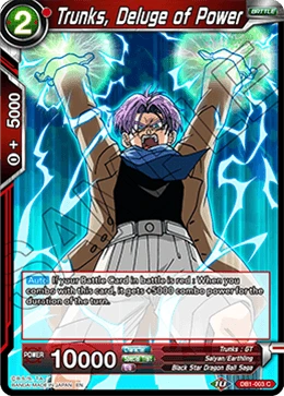 Trunks, Deluge of Power DB1-003 card