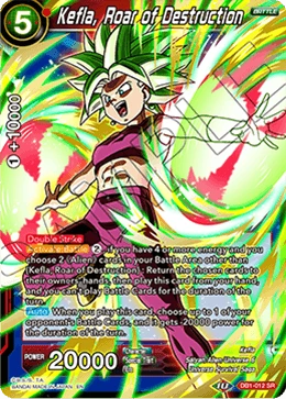 Kefla, Roar of Destruction DB1-012 card