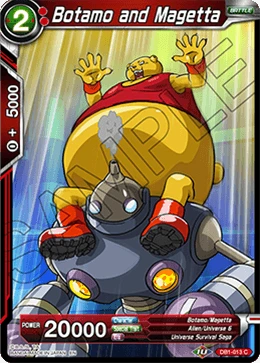 Botamo and Magetta DB1-013 card