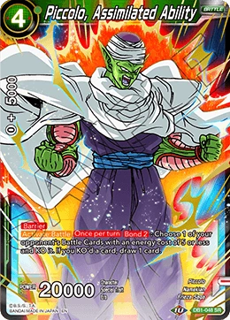 Piccolo, Assimilated Ability DB1-048 card