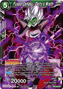 Fused Zamasu, Deity's Wrath DB1-057_PR card