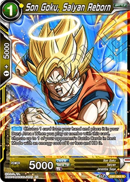 Son Goku, Saiyan Reborn DB1-063 card
