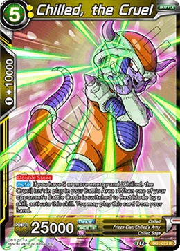 Chilled, the Cruel DB1-075 card