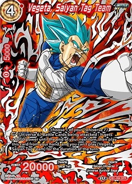 Vegeta, Saiyan Tag Team DB1-094 card
