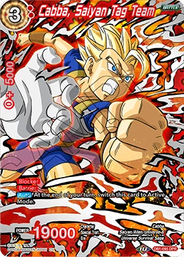 Cabba, Saiyan Tag Team DB1-095 card