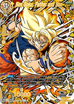 Son Goku, Father and Son DB1-101 Dragon Ball Masters card, Release Event