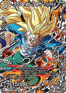 SS3 Tag Team Trunks DB1-103 Dragon Ball Masters card