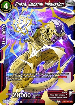 Frieza, Imperial Inspiration DB2-007 card