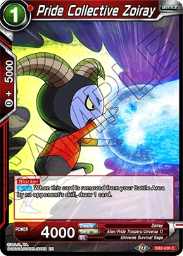 Pride Collective Zoiray DB2-026 card
