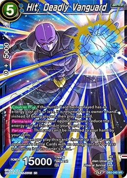 Hit, Deadly Vanguard DB2-040 card
