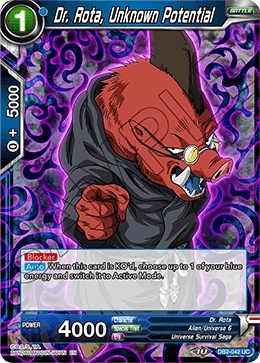 Dr. Rota, Unknown Potential DB2-042 card