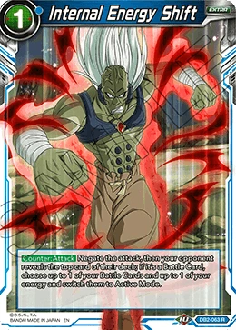 Internal Energy Shift DB2-063 Dragon Ball Masters card