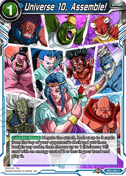 Universe 10, Assemble! DB2-064 card