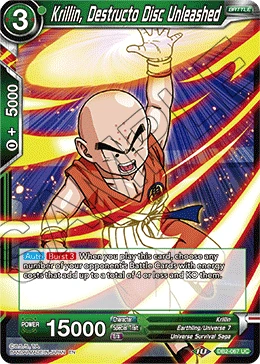 Krillin, Destructo Disc Unleashed DB2-067_PR