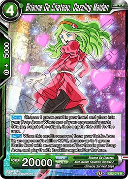 Brianne De Chateau, Dazzling Maiden DB2-071 card