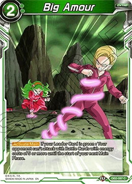 Big Amour DB2-097 card